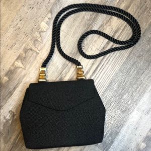 Columbine BLK Crossbody Purse